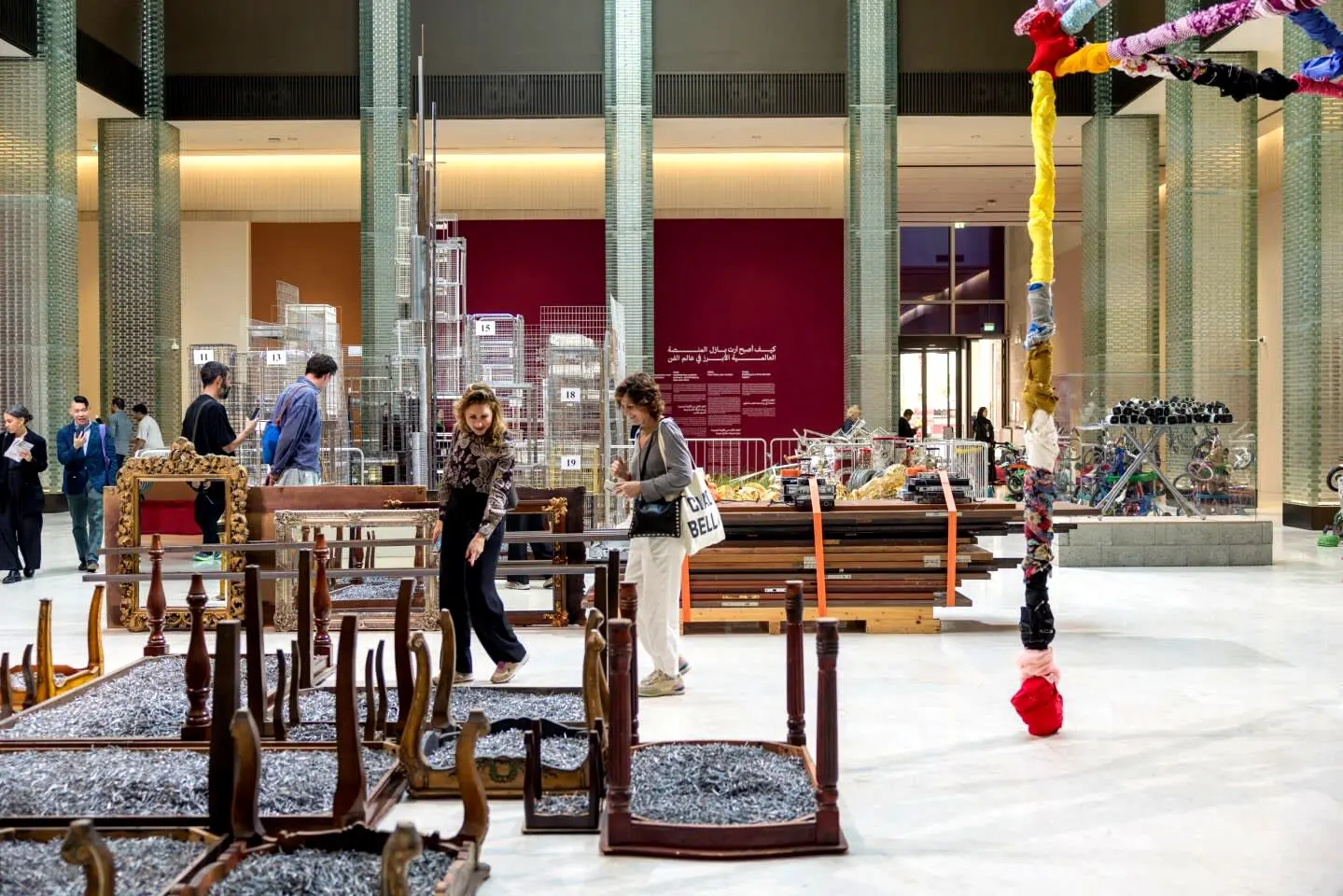 Watch: Art Basel Qatar opens with 87 international exhibitors and 84 artists