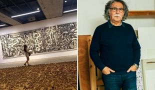False Witnesses: Dia al-Azzawi’s latest exhibition opens at Saleh Barakat Gallery - Video