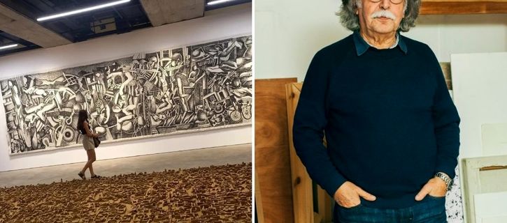 False Witnesses: Dia al-Azzawi’s latest exhibition opens at Saleh Barakat Gallery - Video