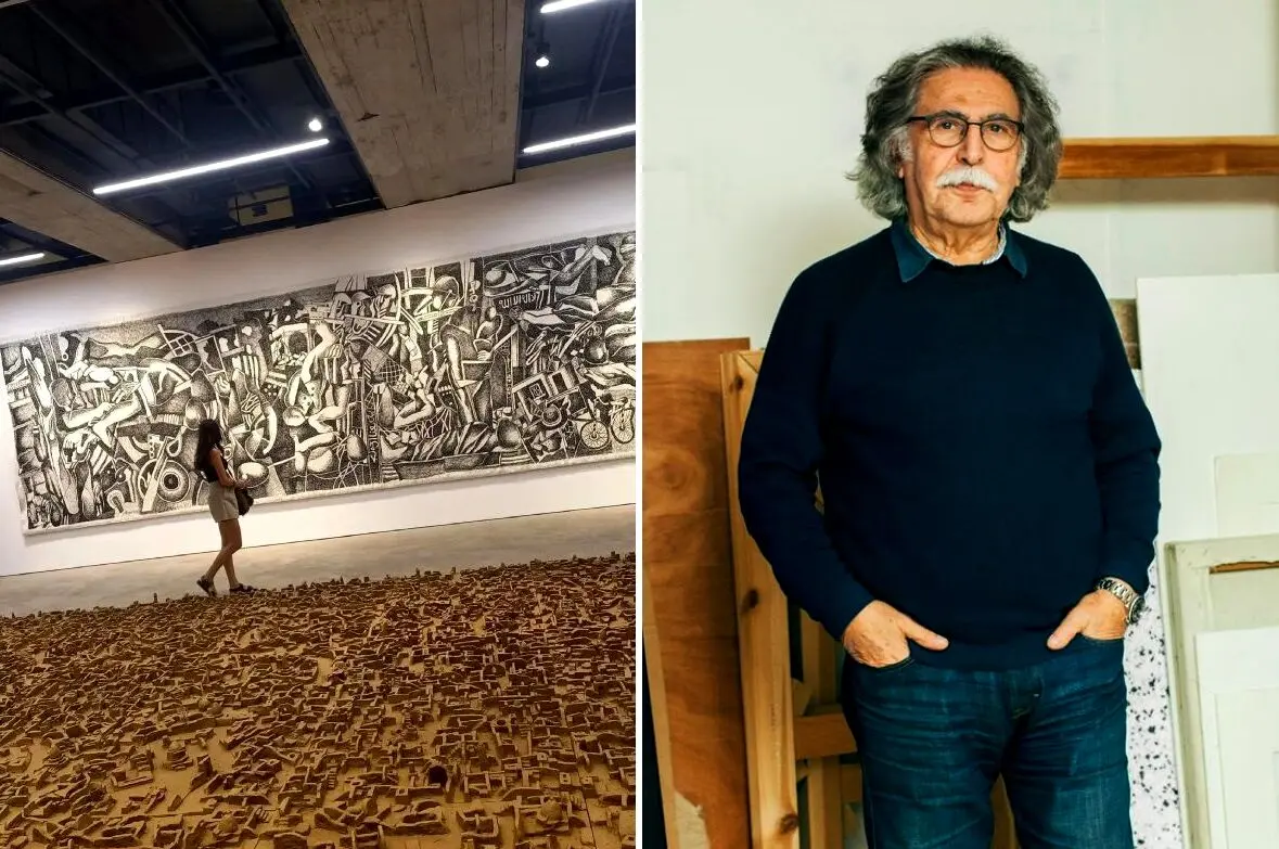 False Witnesses: Dia al-Azzawi’s latest exhibition opens at Saleh Barakat Gallery - Video