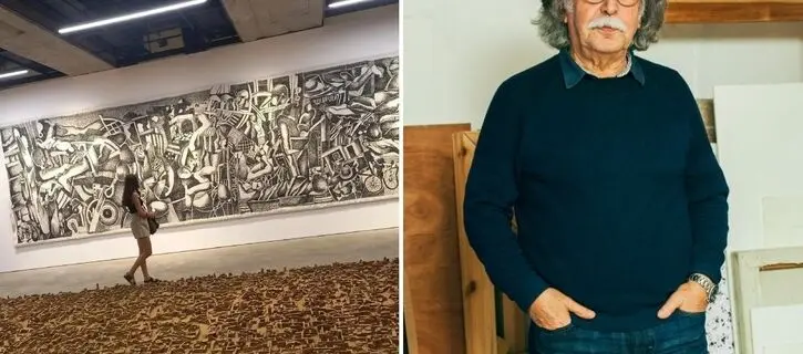 False Witnesses: Dia al-Azzawi’s latest exhibition opens at Saleh Barakat Gallery - Video