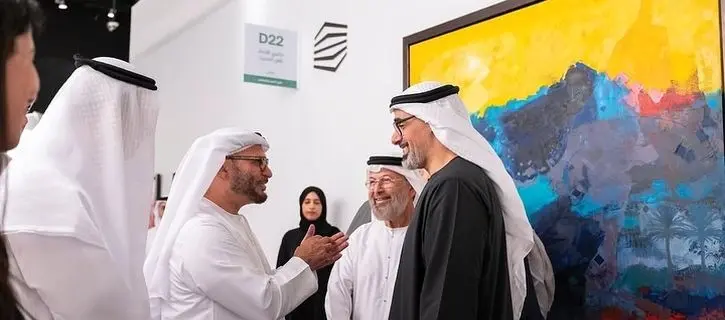 Khaled bin Mohamed bin Zayed inaugurates 17th Abu Dhabi Art - in pictures