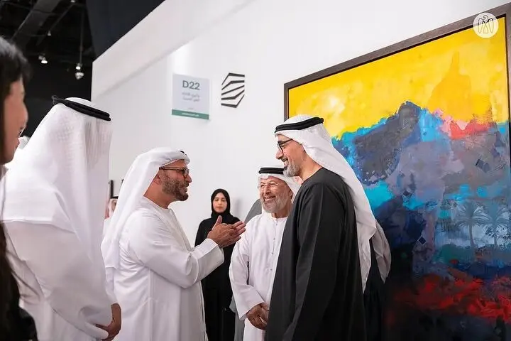 Khaled bin Mohamed bin Zayed inaugurates 17th Abu Dhabi Art - in pictures