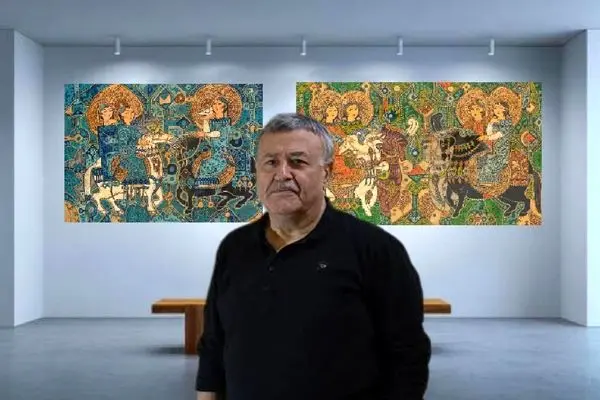 Sadegh Tabrizi and His Painterly Love Stories at Abu Dhabi Art 2025