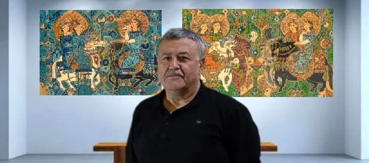 Sadegh Tabrizi and His Painterly Love Stories at Abu Dhabi Art 2025