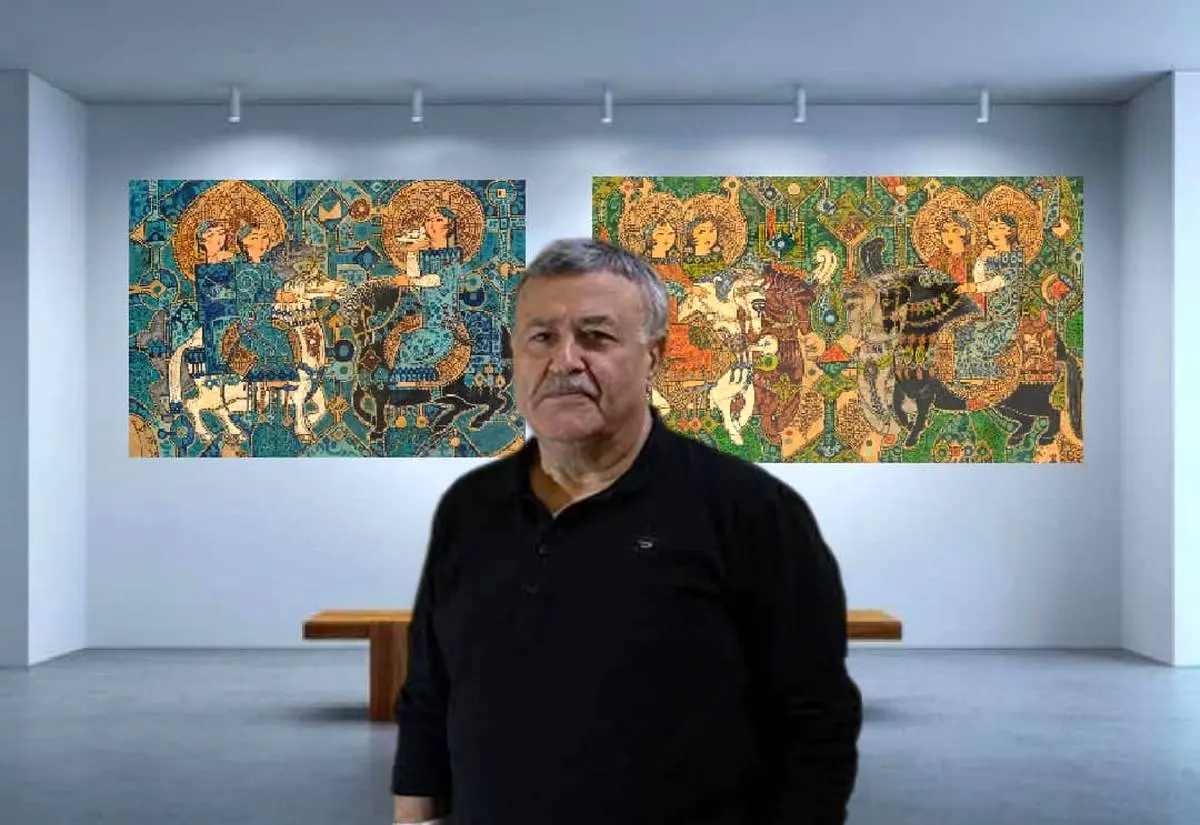 Sadegh Tabrizi and His Painterly Love Stories at Abu Dhabi Art 2025