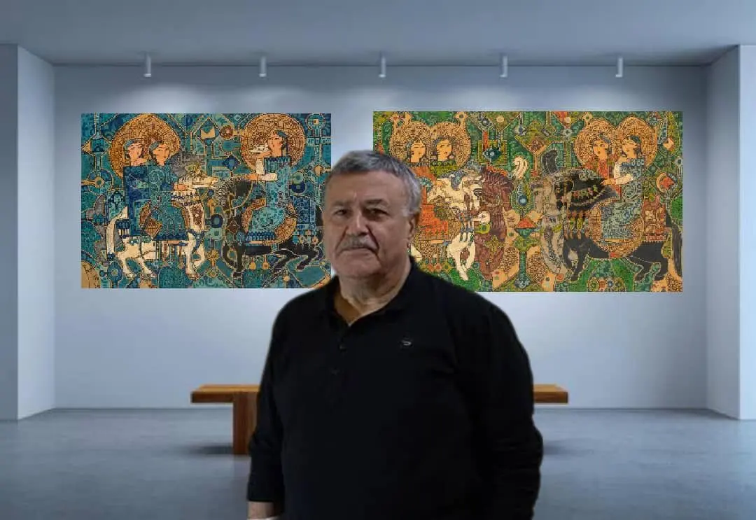 Sadegh Tabrizi and His Painterly Love Stories at Abu Dhabi Art 2025