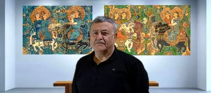 Sadegh Tabrizi and His Painterly Love Stories at Abu Dhabi Art 2025