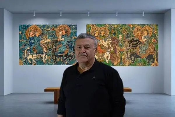 Sadegh Tabrizi and His Painterly Love Stories at Abu Dhabi Art 2025