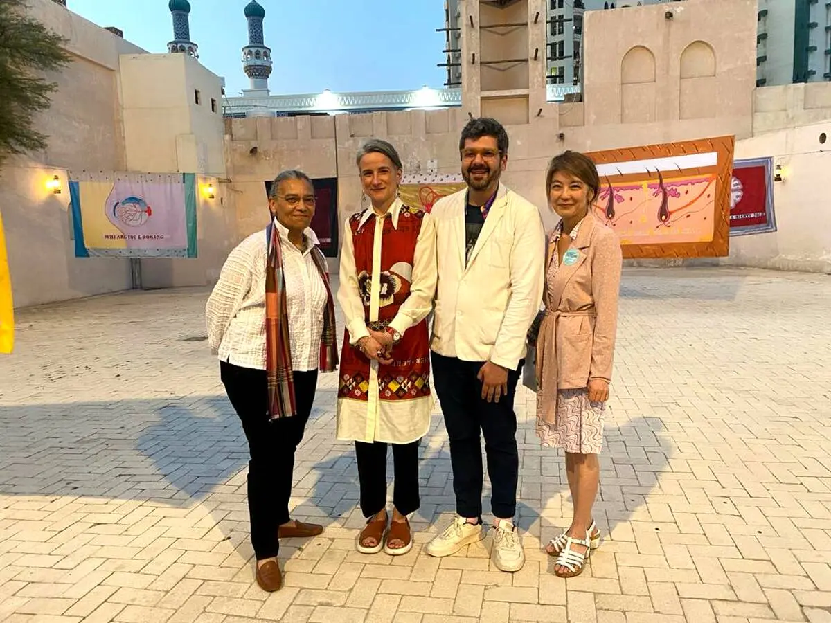 Sharjah is a nostalgic city/ Lubaina Himid & Magda Stawarska tell an interesting story 