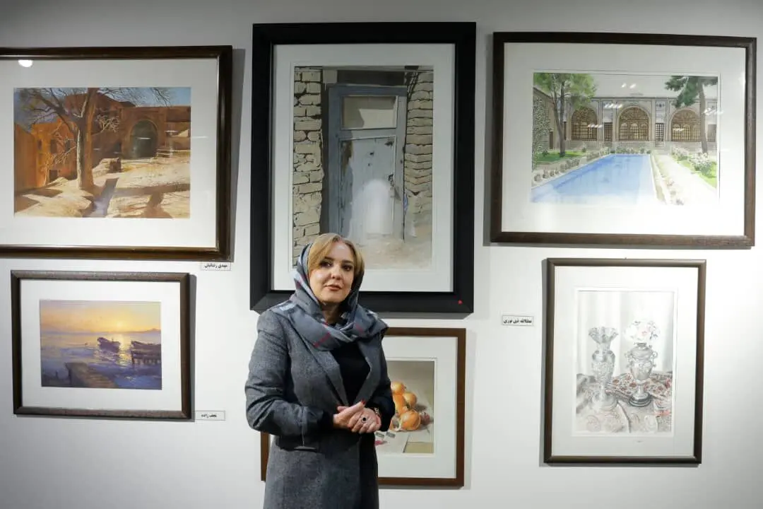 Shokouh Gallery with These 12 Artists at the First Tehran Art Fair / Photos