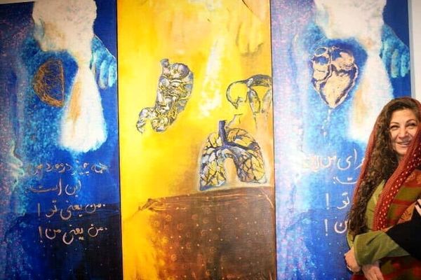 Shahnaz Zehtab; From painting and installation to quantum physics