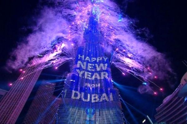 Watch: New Year celebration in Dubai with Burj Khalifa's spectacular light show