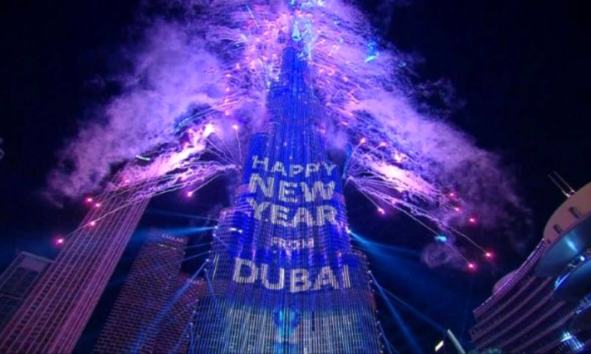 Watch: New Year celebration in Dubai with Burj Khalifa's spectacular light show