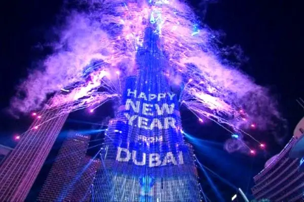Watch: New Year celebration in Dubai with Burj Khalifa's spectacular light show