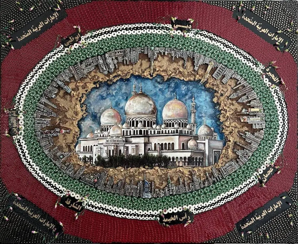 At the Threshold of the UAE’s 54th Anniversary:Bita Vakili’s Painting in the Raha Gallery Collection