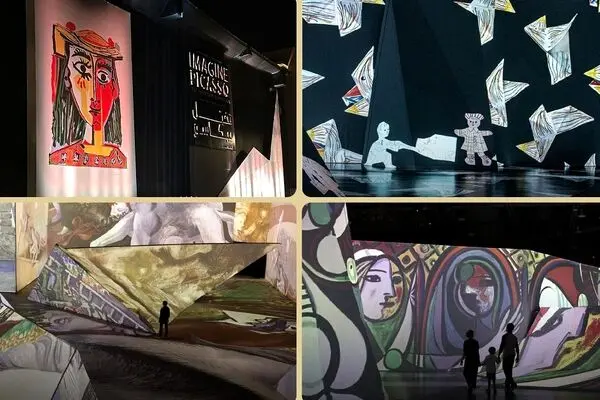 'Imagine Picasso' exhibition lands in Saudi Arabia for first time - photos