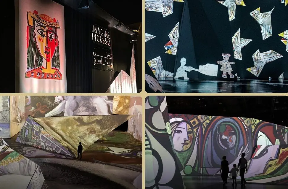 'Imagine Picasso' exhibition lands in Saudi Arabia for first time - photos