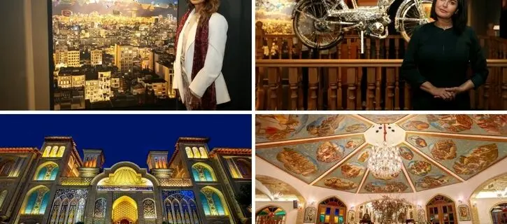Rashidi Gallery in the Heart of Iran’s First Art Hotel / A Magnificent Scene of Art Tourism at Rashidieh Hotel,Tehran