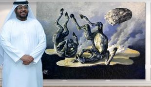 Moosa Al Halyan: When Horses Fall from the Sky – A Surreal Vision of Fragility