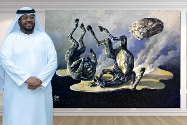 Moosa Al Halyan: When Horses Fall from the Sky – A Surreal Vision of Fragility