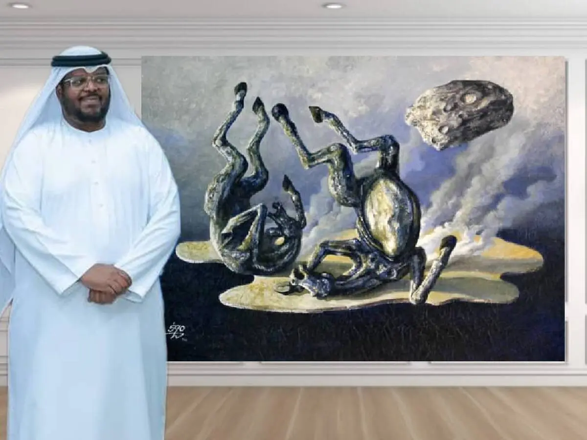Moosa Al Halyan: When Horses Fall from the Sky – A Surreal Vision of Fragility