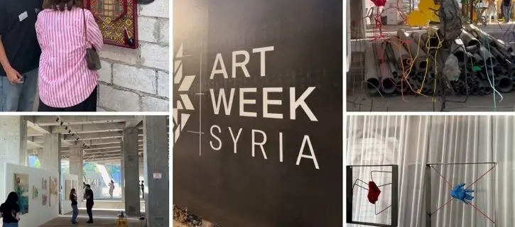 Watch: First Art Week Syria opens in Damascus