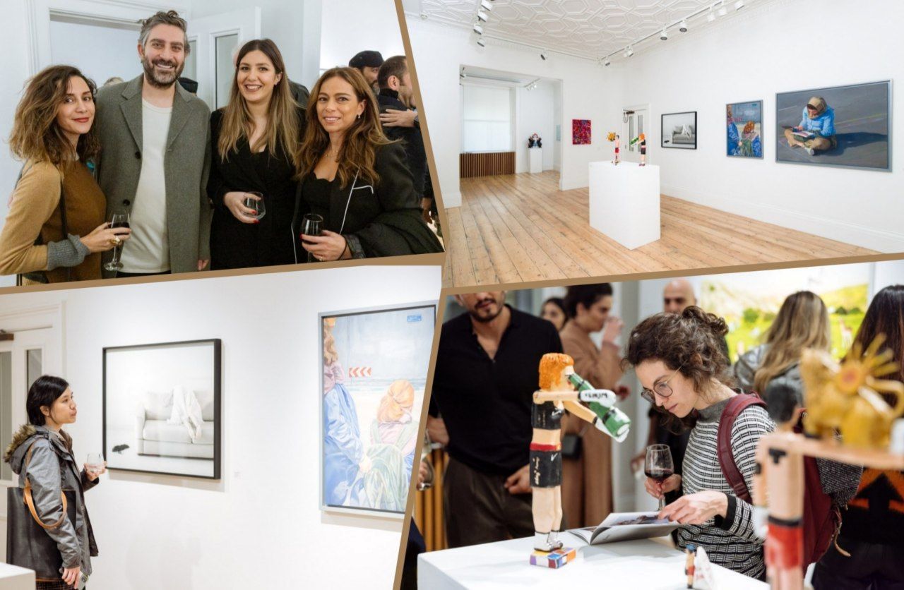 Bavan Gallery has presented: Exhibition of 13 Iranian artists curated by Takin Aghdashlo in London | Photos