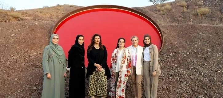 Dubai Culture Unveils Shaikha Al Mazrou’s Landmark Installation in Hatta