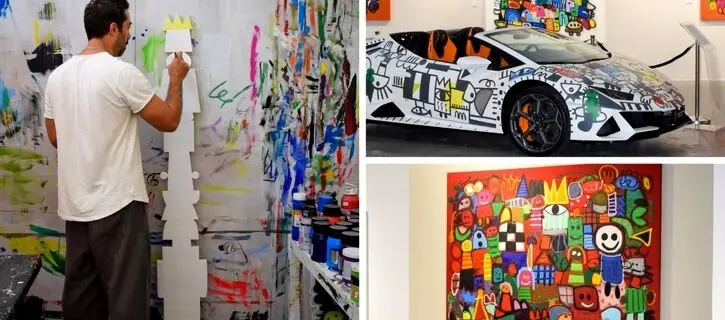 Ihab Ahmad’s “I Put My Brain on Pause!” opens at Firetti Contemporary