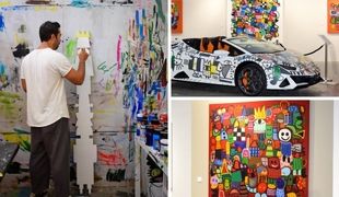 Ihab Ahmad’s “I Put My Brain on Pause!” opens at Firetti Contemporary
