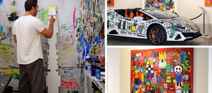 Ihab Ahmad’s “I Put My Brain on Pause!” opens at Firetti Contemporary