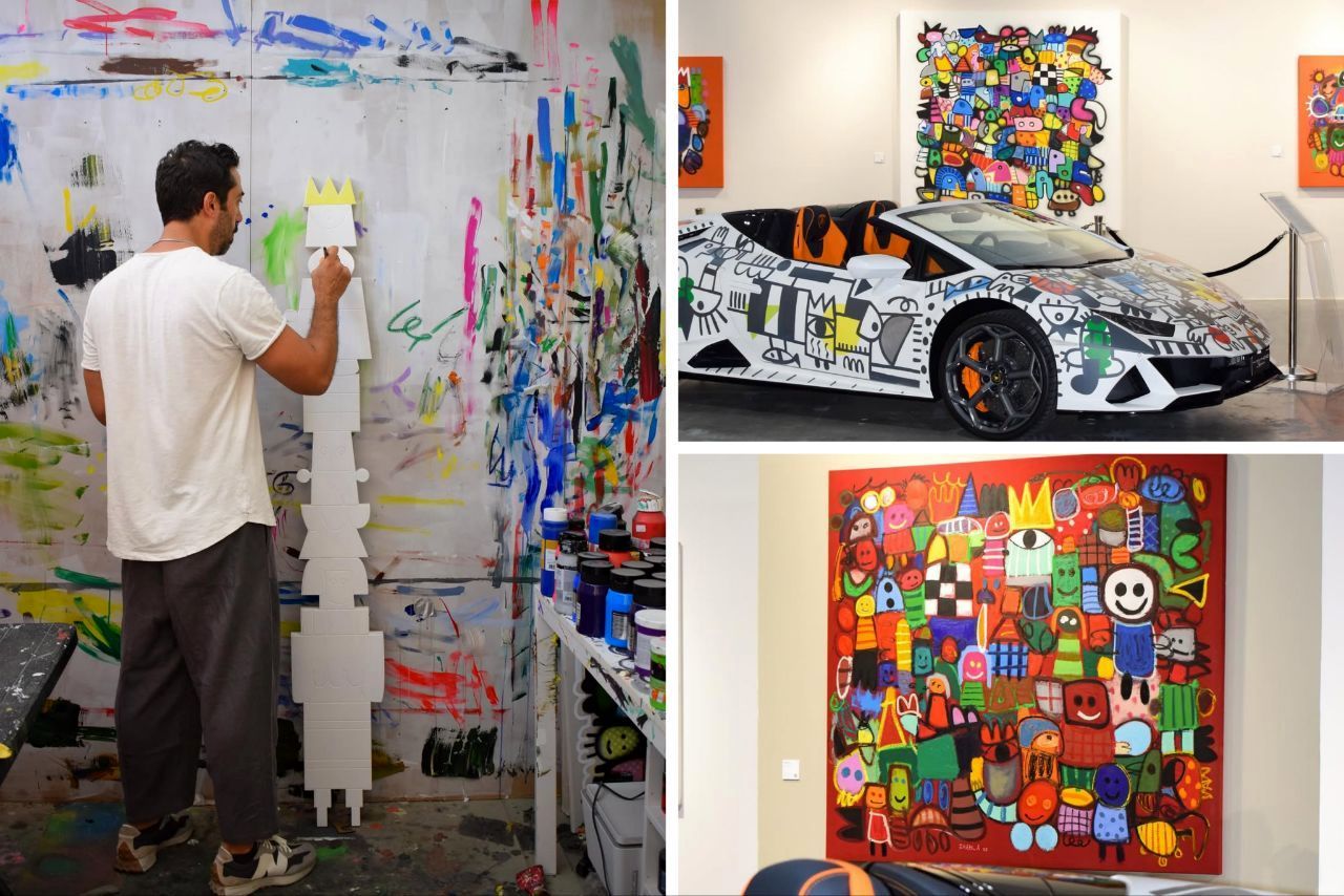 Ihab Ahmad’s “I Put My Brain on Pause!” opens at Firetti Contemporary