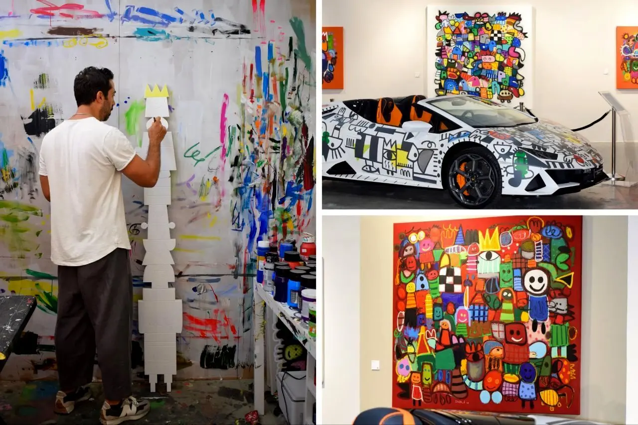 Ihab Ahmad’s “I Put My Brain on Pause!” opens at Firetti Contemporary
