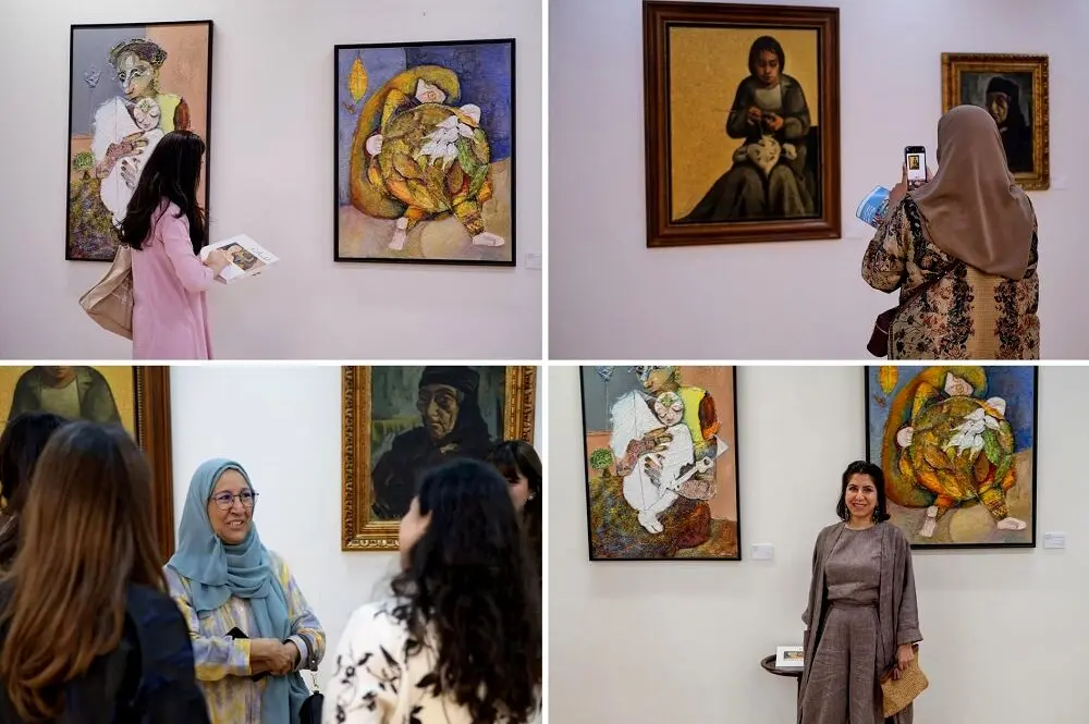 35 Works, One Theme: Celebrating Women in Arab Contemporary Art at Kutubna Cultural Center