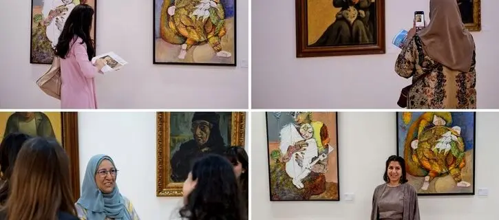 35 Works, One Theme: Celebrating Women in Arab Contemporary Art at Kutubna Cultural Center