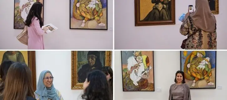 35 Works, One Theme: Celebrating Women in Arab Contemporary Art at Kutubna Cultural Center