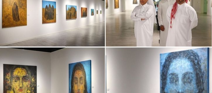 “Haneen” exhibition by Modhi Muslih at Katara 