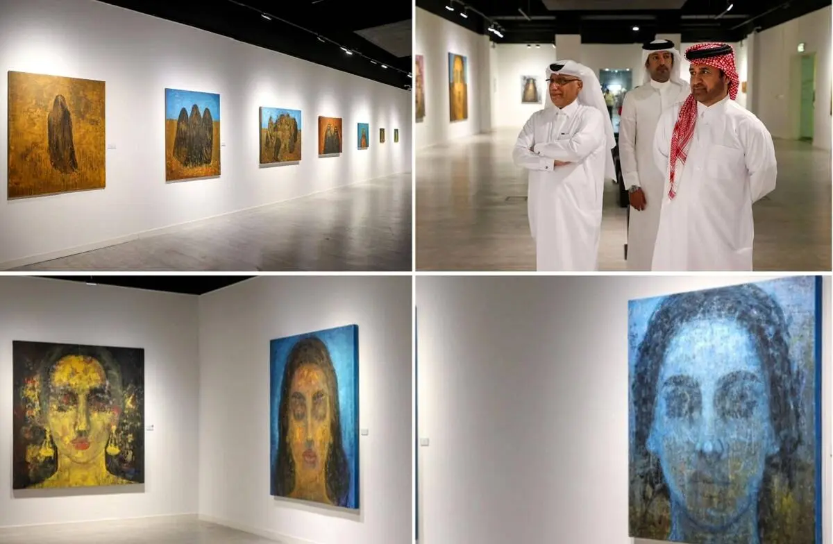 “Haneen” exhibition by Modhi Muslih at Katara 
