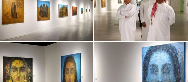 “Haneen” exhibition by Modhi Muslih at Katara 
