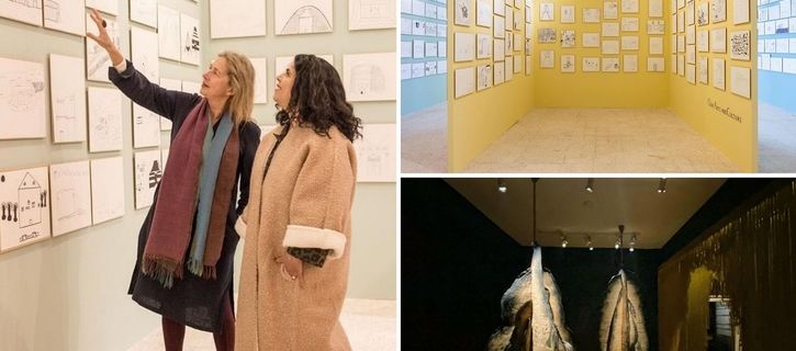 Manal AlDowayan with two exhibitions at AlUla Arts Festival 2024 - photos
