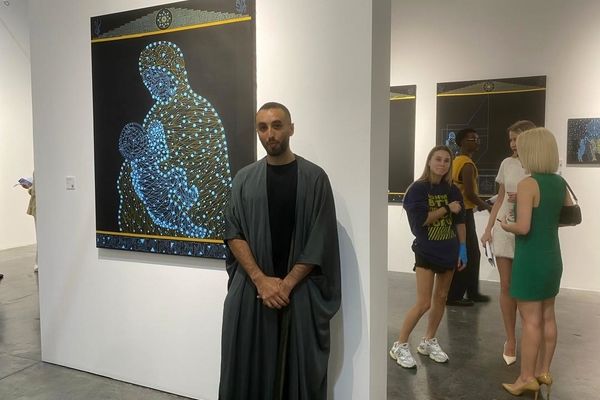 Kaikhan Salakhov's vision of cosmic evolution at Firetti Contemporary Dubai 