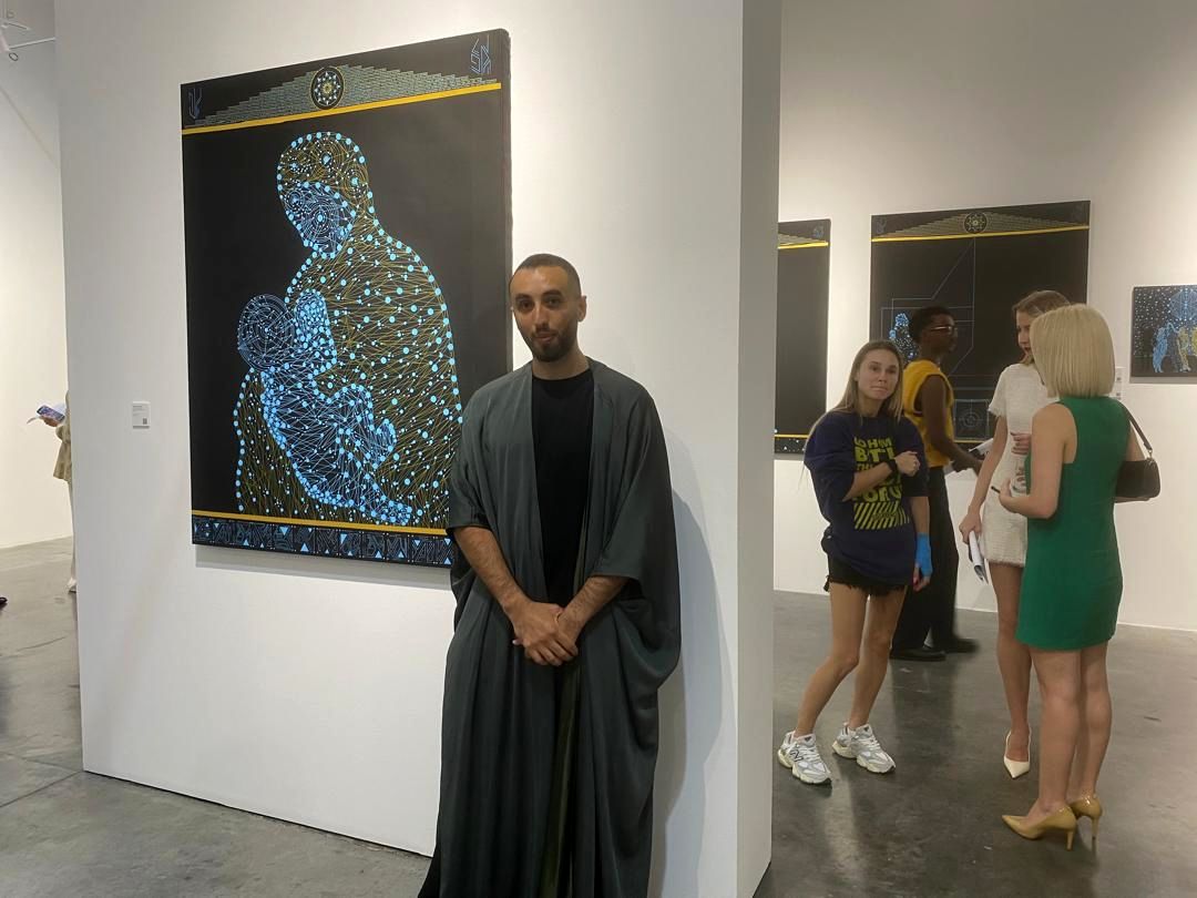 Kaikhan Salakhov's vision of cosmic evolution at Firetti Contemporary Dubai 