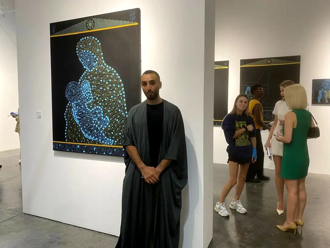 Kaikhan Salakhov's vision of cosmic evolution at Firetti Contemporary Dubai 