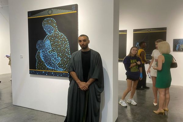 Kaikhan Salakhov's vision of cosmic evolution at Firetti Contemporary Dubai 