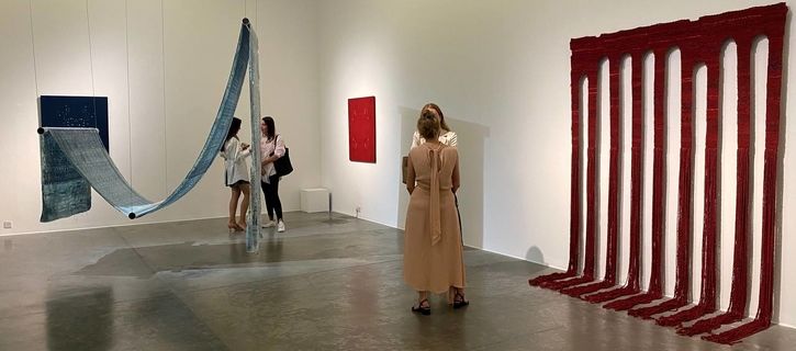 Contemporary Fiber Art Shines at Green Art Gallery Dubai 