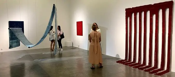 Contemporary Fiber Art Shines at Green Art Gallery Dubai 