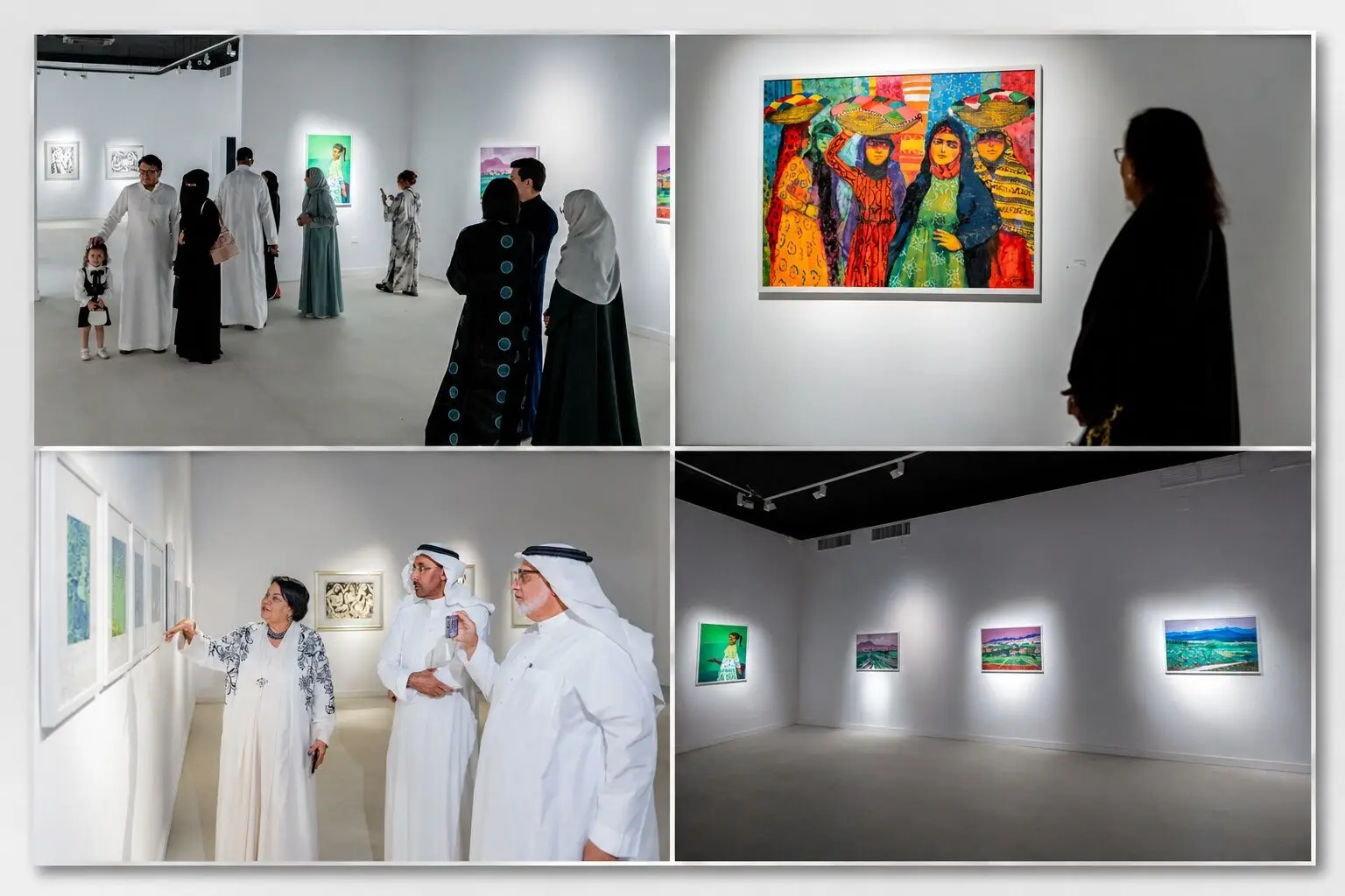 Between Mist and Meridian at Hafez Gallery: Hakim Al Akel, Abdelsattar Al Mussa & Thuraya Al-Baqsami reimagine memory