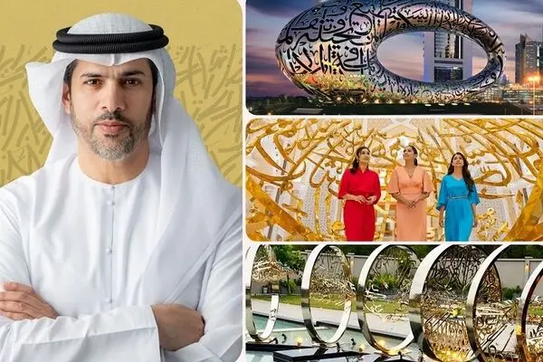 Look: Mattar bin Lahej has graced the Museum of the Future, Qasr Al Watan and more with his art 