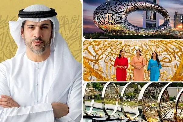 Look: Mattar bin Lahej has graced the Museum of the Future, Qasr Al Watan and more with his art 